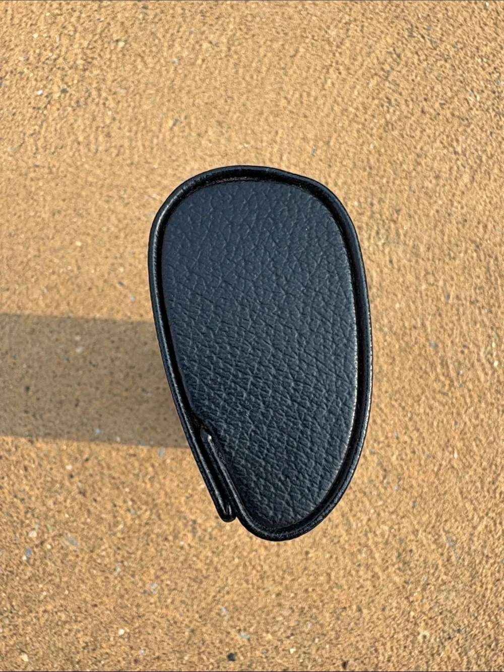 Burberry Eyeglasses Sunglasses Black Faux Leather Hard Case with Gold Logo